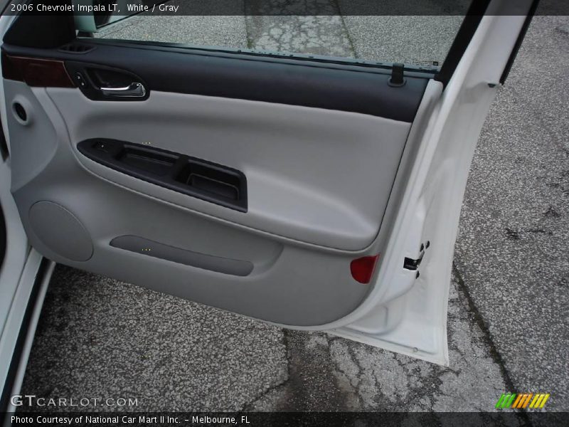 White / Gray 2006 Chevrolet Impala LT