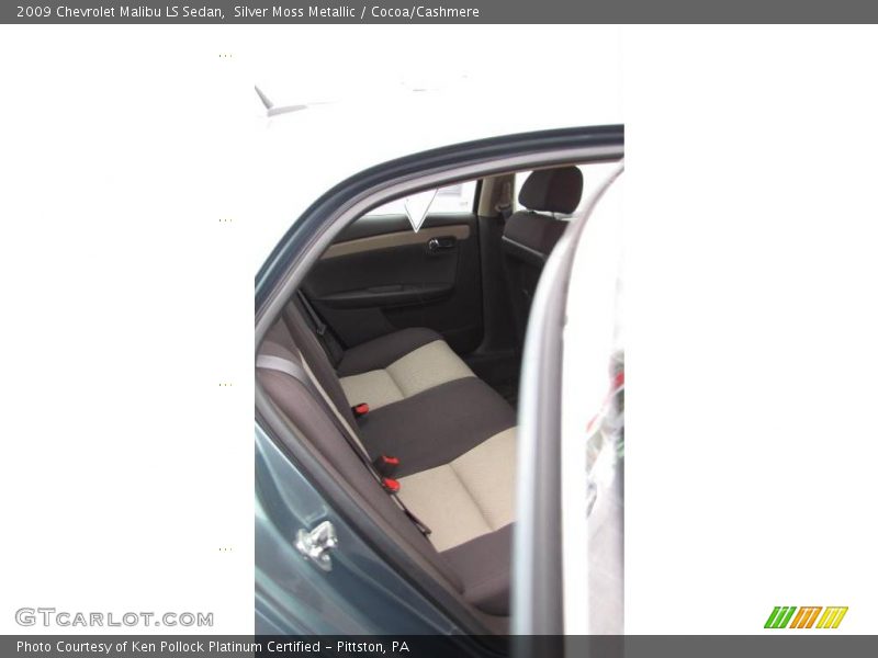 Silver Moss Metallic / Cocoa/Cashmere 2009 Chevrolet Malibu LS Sedan