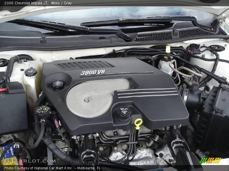 White / Gray 2006 Chevrolet Impala LT