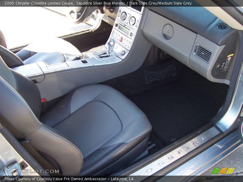 Sapphire Silver Blue Metallic / Dark Slate Grey/Medium Slate Grey 2005 Chrysler Crossfire Limited Coupe