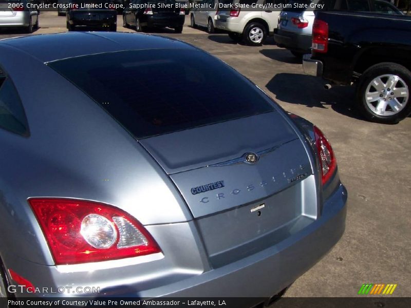 Sapphire Silver Blue Metallic / Dark Slate Grey/Medium Slate Grey 2005 Chrysler Crossfire Limited Coupe