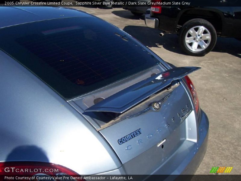 Sapphire Silver Blue Metallic / Dark Slate Grey/Medium Slate Grey 2005 Chrysler Crossfire Limited Coupe