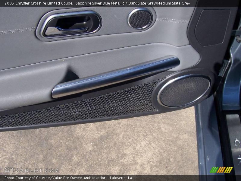 Sapphire Silver Blue Metallic / Dark Slate Grey/Medium Slate Grey 2005 Chrysler Crossfire Limited Coupe
