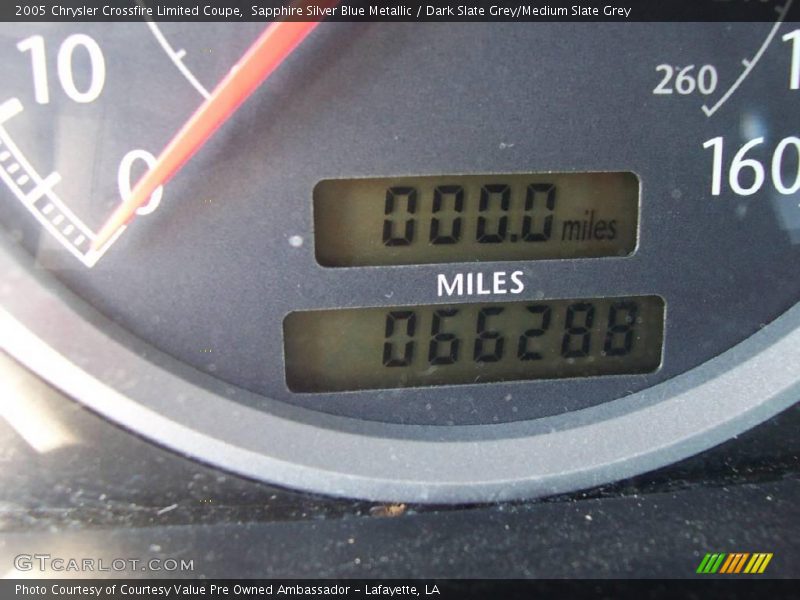 Sapphire Silver Blue Metallic / Dark Slate Grey/Medium Slate Grey 2005 Chrysler Crossfire Limited Coupe