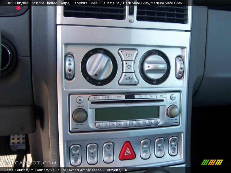 Sapphire Silver Blue Metallic / Dark Slate Grey/Medium Slate Grey 2005 Chrysler Crossfire Limited Coupe