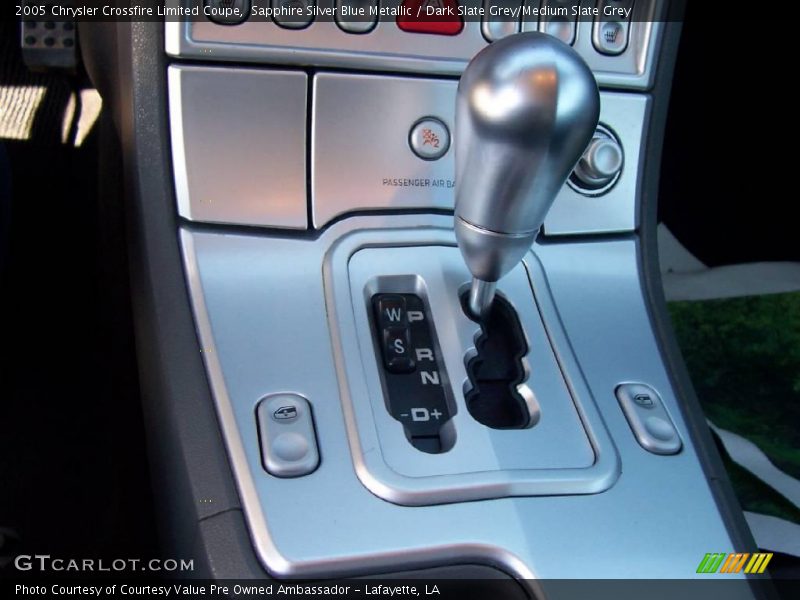 Sapphire Silver Blue Metallic / Dark Slate Grey/Medium Slate Grey 2005 Chrysler Crossfire Limited Coupe