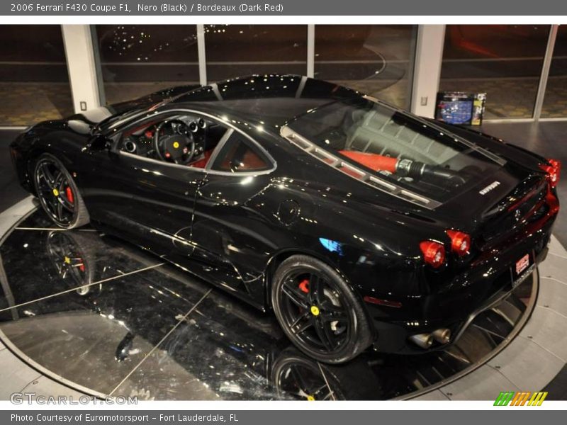Nero (Black) / Bordeaux (Dark Red) 2006 Ferrari F430 Coupe F1