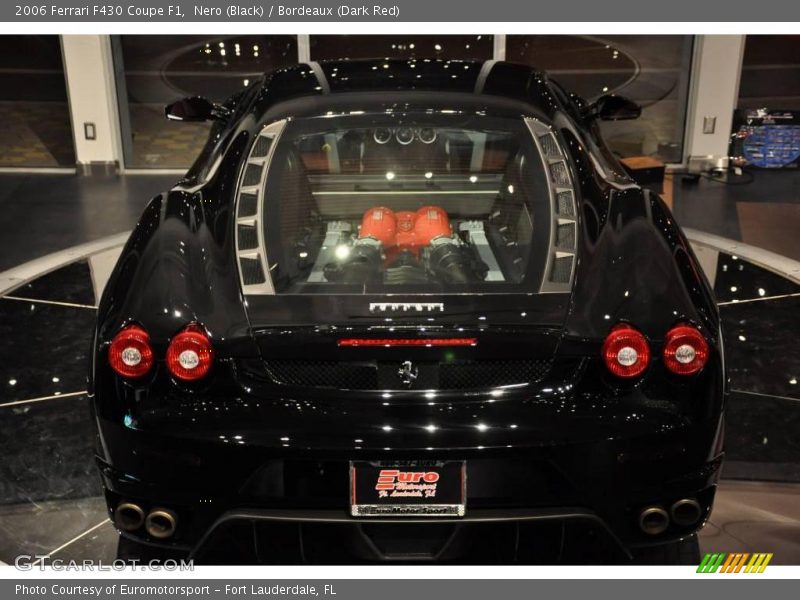Nero (Black) / Bordeaux (Dark Red) 2006 Ferrari F430 Coupe F1