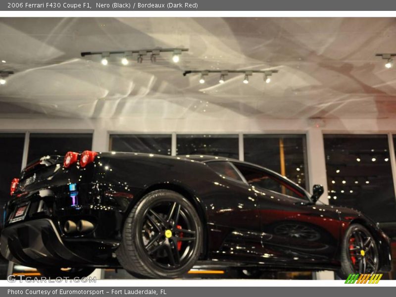 Nero (Black) / Bordeaux (Dark Red) 2006 Ferrari F430 Coupe F1