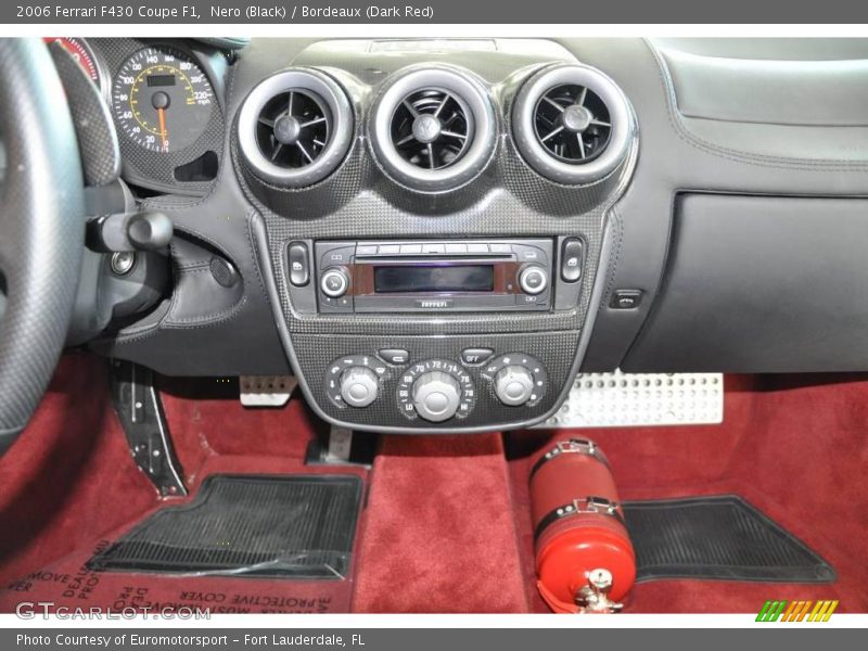 Nero (Black) / Bordeaux (Dark Red) 2006 Ferrari F430 Coupe F1
