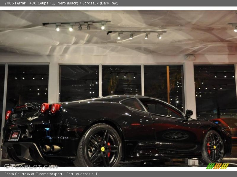Nero (Black) / Bordeaux (Dark Red) 2006 Ferrari F430 Coupe F1