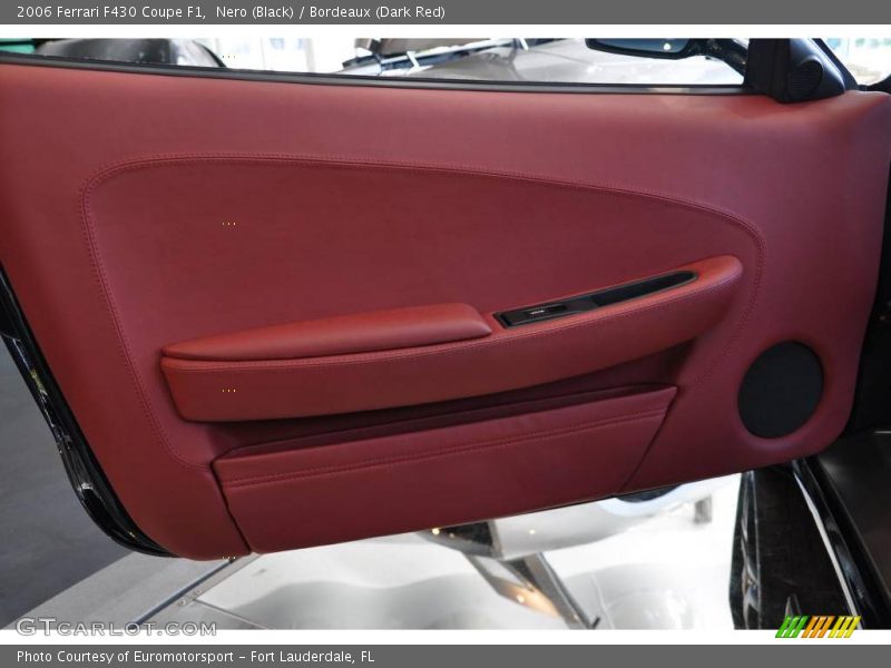 Nero (Black) / Bordeaux (Dark Red) 2006 Ferrari F430 Coupe F1