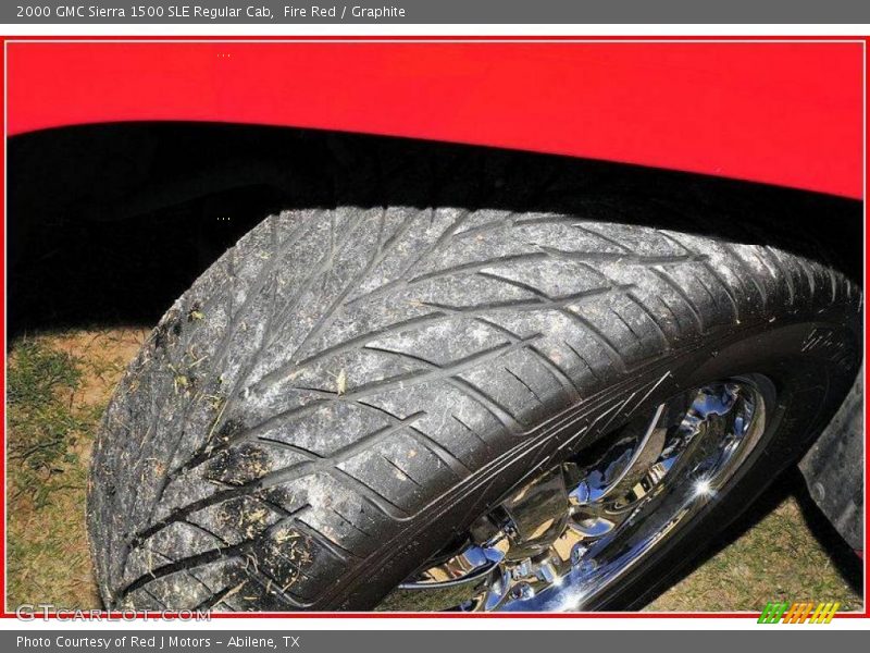 Fire Red / Graphite 2000 GMC Sierra 1500 SLE Regular Cab