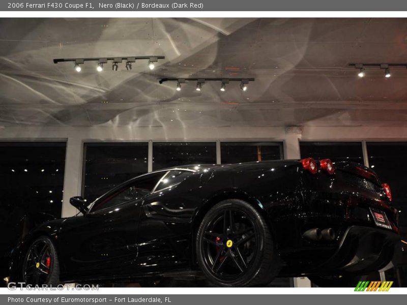 Nero (Black) / Bordeaux (Dark Red) 2006 Ferrari F430 Coupe F1