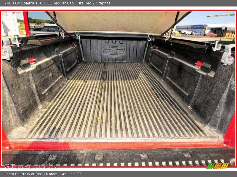 Fire Red / Graphite 2000 GMC Sierra 1500 SLE Regular Cab