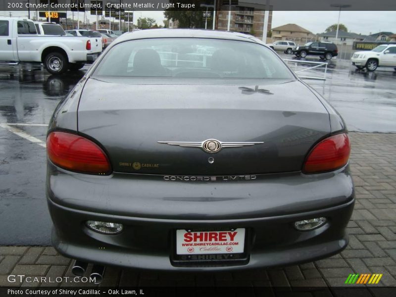 Graphite Metallic / Light Taupe 2002 Chrysler Concorde Limited