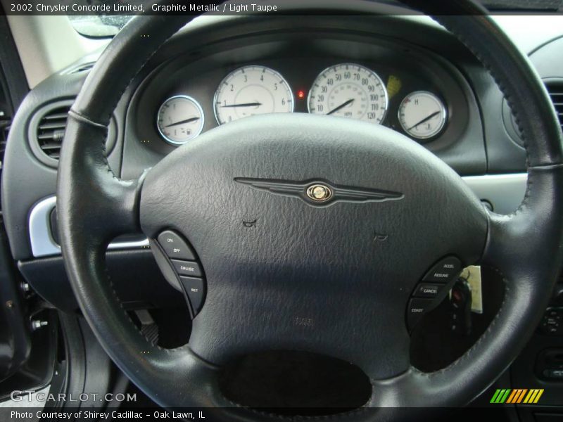 Graphite Metallic / Light Taupe 2002 Chrysler Concorde Limited