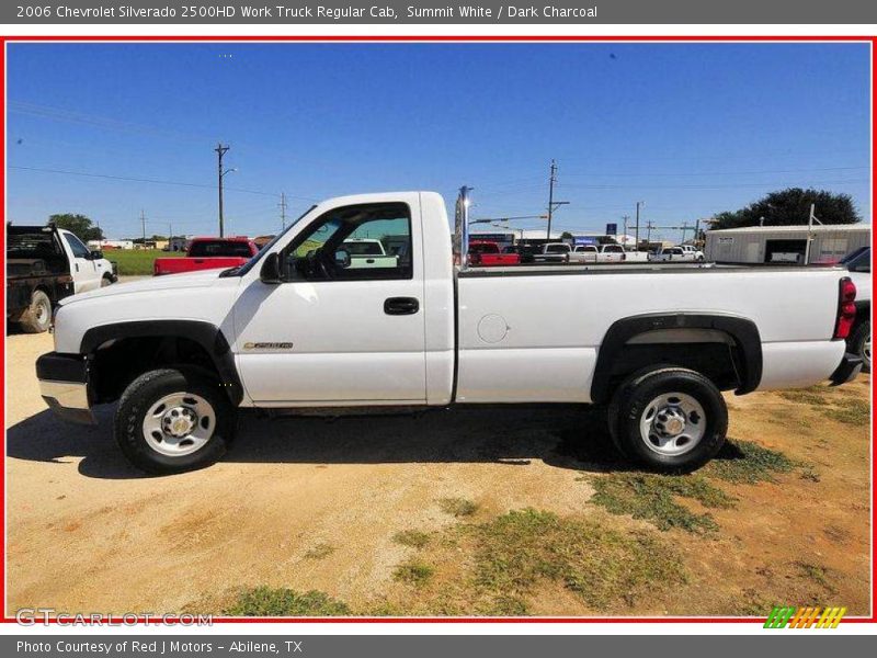 Summit White / Dark Charcoal 2006 Chevrolet Silverado 2500HD Work Truck Regular Cab
