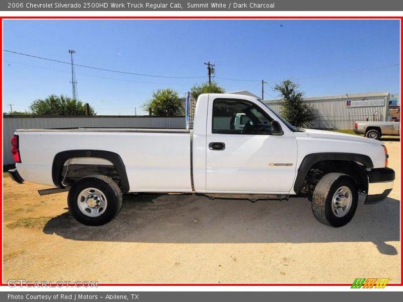 Summit White / Dark Charcoal 2006 Chevrolet Silverado 2500HD Work Truck Regular Cab