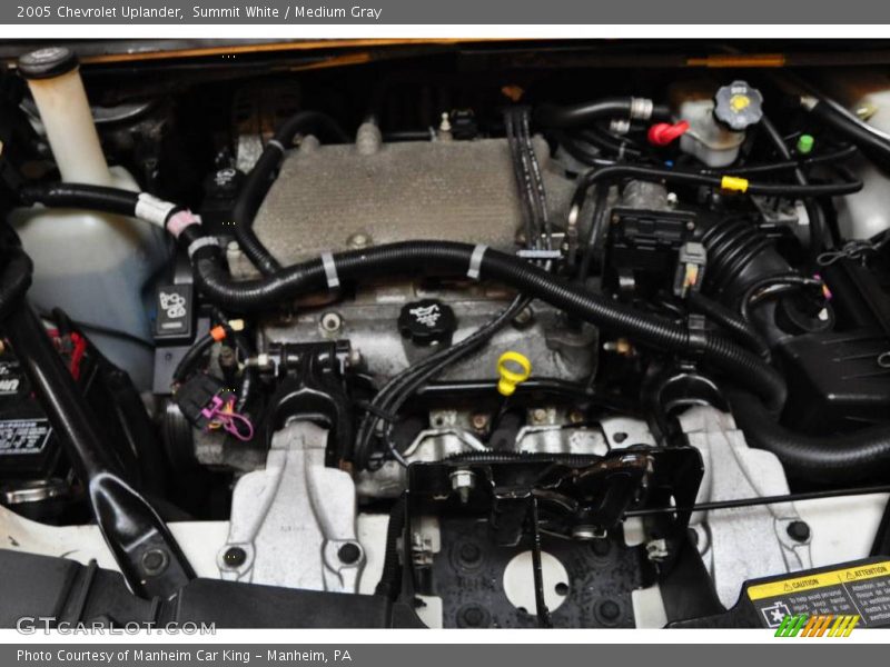 Summit White / Medium Gray 2005 Chevrolet Uplander