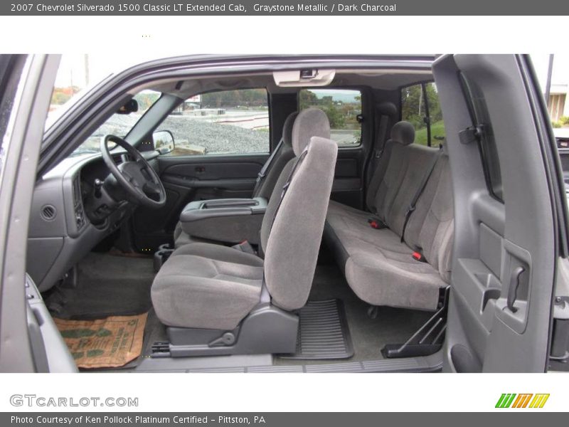 Graystone Metallic / Dark Charcoal 2007 Chevrolet Silverado 1500 Classic LT Extended Cab