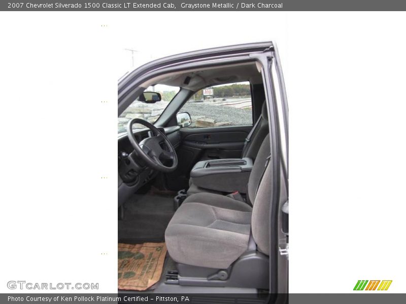 Graystone Metallic / Dark Charcoal 2007 Chevrolet Silverado 1500 Classic LT Extended Cab