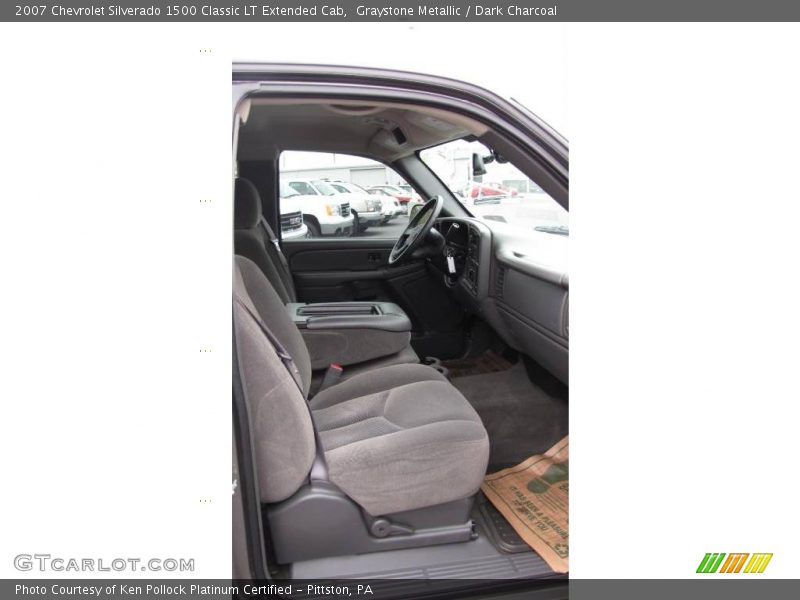 Graystone Metallic / Dark Charcoal 2007 Chevrolet Silverado 1500 Classic LT Extended Cab