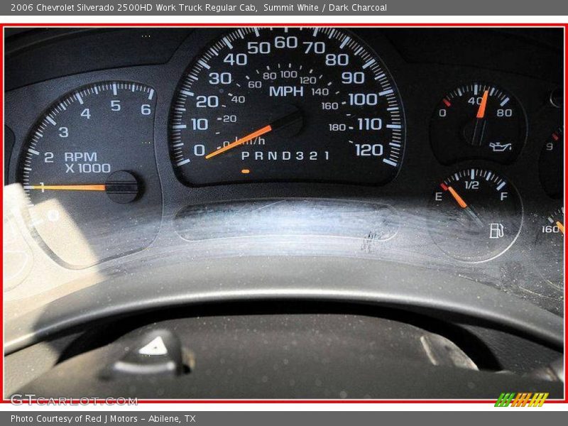 Summit White / Dark Charcoal 2006 Chevrolet Silverado 2500HD Work Truck Regular Cab