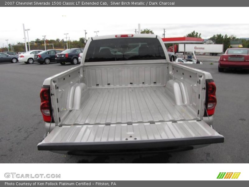 Silver Birch Metallic / Dark Charcoal 2007 Chevrolet Silverado 1500 Classic LT Extended Cab