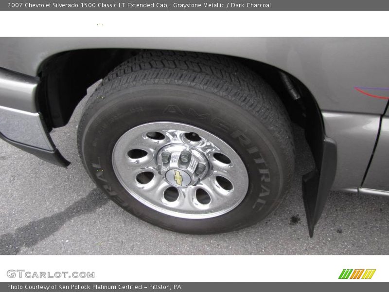 Graystone Metallic / Dark Charcoal 2007 Chevrolet Silverado 1500 Classic LT Extended Cab