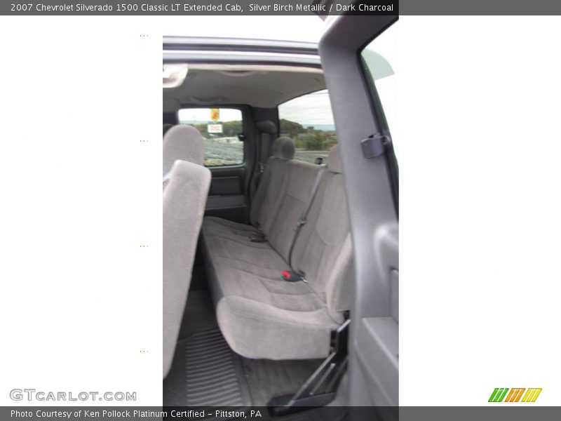 Silver Birch Metallic / Dark Charcoal 2007 Chevrolet Silverado 1500 Classic LT Extended Cab