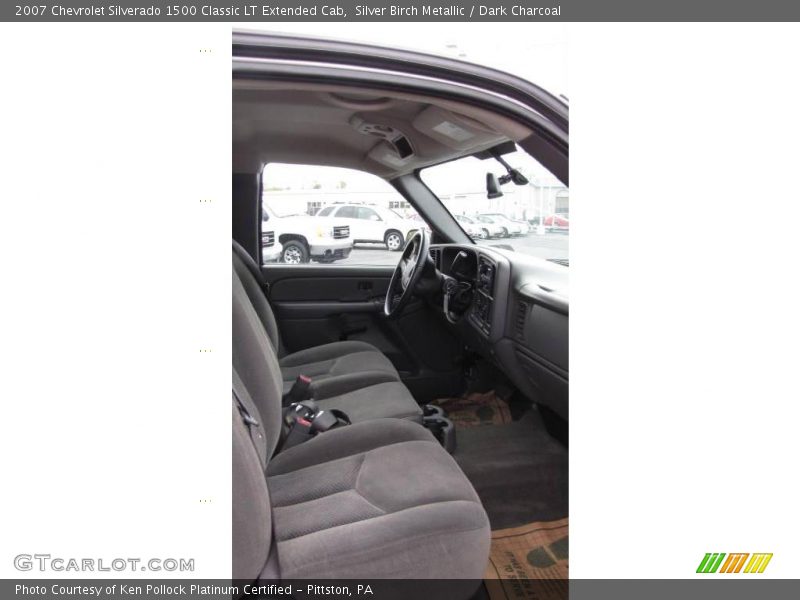 Silver Birch Metallic / Dark Charcoal 2007 Chevrolet Silverado 1500 Classic LT Extended Cab
