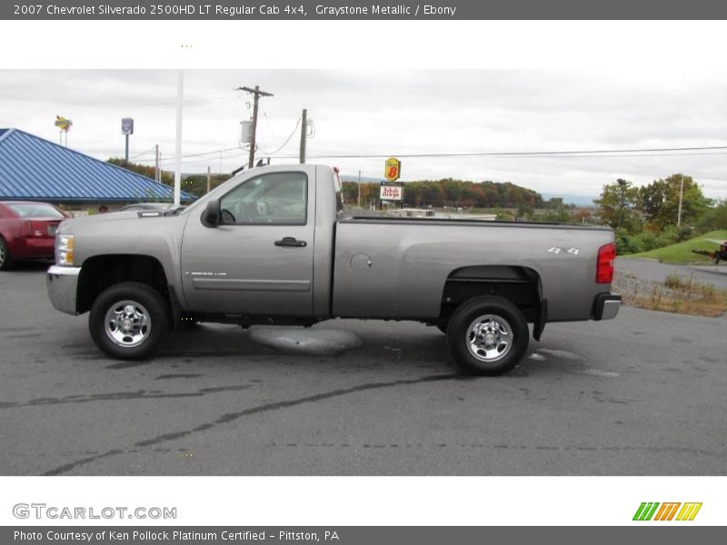 Graystone Metallic / Ebony 2007 Chevrolet Silverado 2500HD LT Regular Cab 4x4