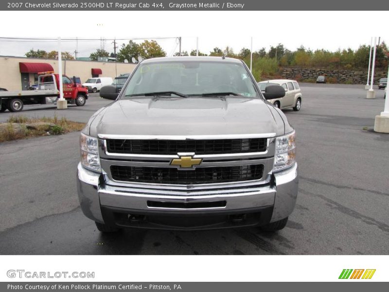 Graystone Metallic / Ebony 2007 Chevrolet Silverado 2500HD LT Regular Cab 4x4