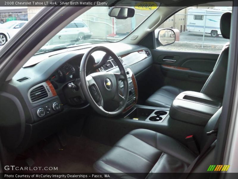 Silver Birch Metallic / Ebony 2008 Chevrolet Tahoe LT 4x4
