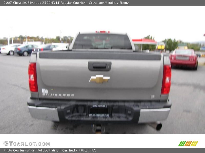 Graystone Metallic / Ebony 2007 Chevrolet Silverado 2500HD LT Regular Cab 4x4