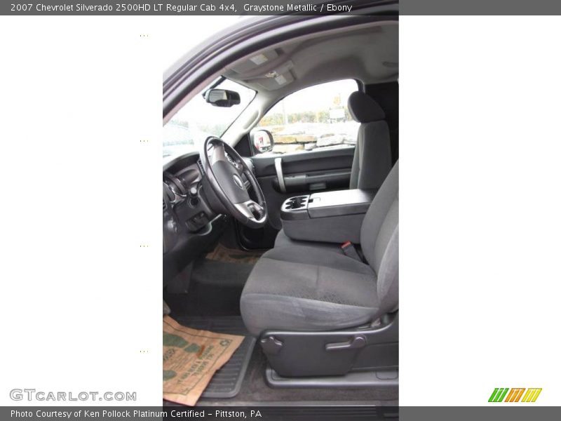 Graystone Metallic / Ebony 2007 Chevrolet Silverado 2500HD LT Regular Cab 4x4