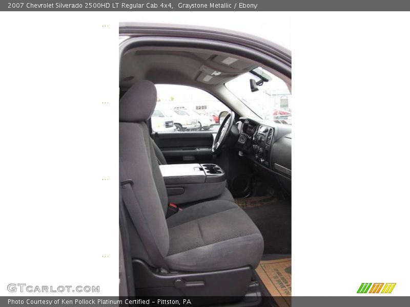 Graystone Metallic / Ebony 2007 Chevrolet Silverado 2500HD LT Regular Cab 4x4