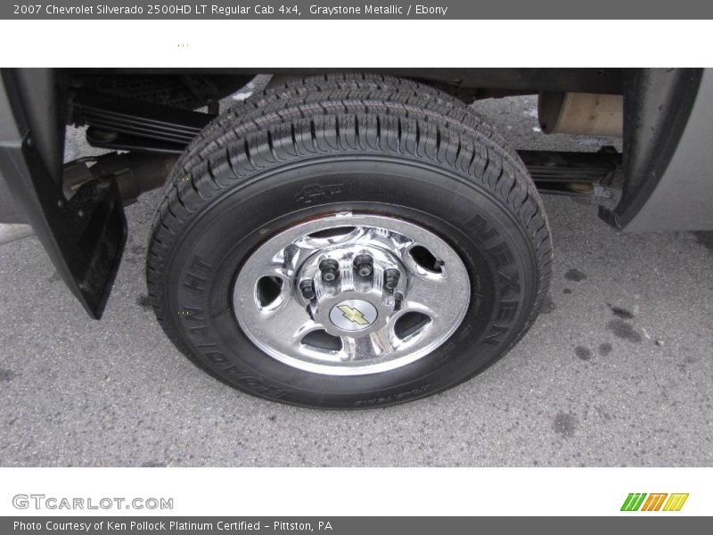 Graystone Metallic / Ebony 2007 Chevrolet Silverado 2500HD LT Regular Cab 4x4