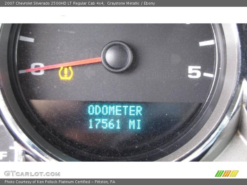 Graystone Metallic / Ebony 2007 Chevrolet Silverado 2500HD LT Regular Cab 4x4