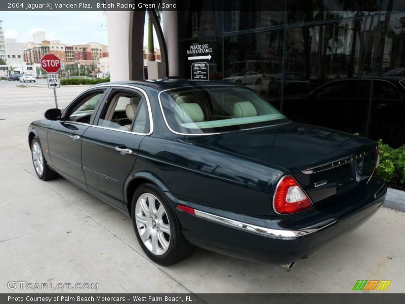 British Racing Green / Sand 2004 Jaguar XJ Vanden Plas