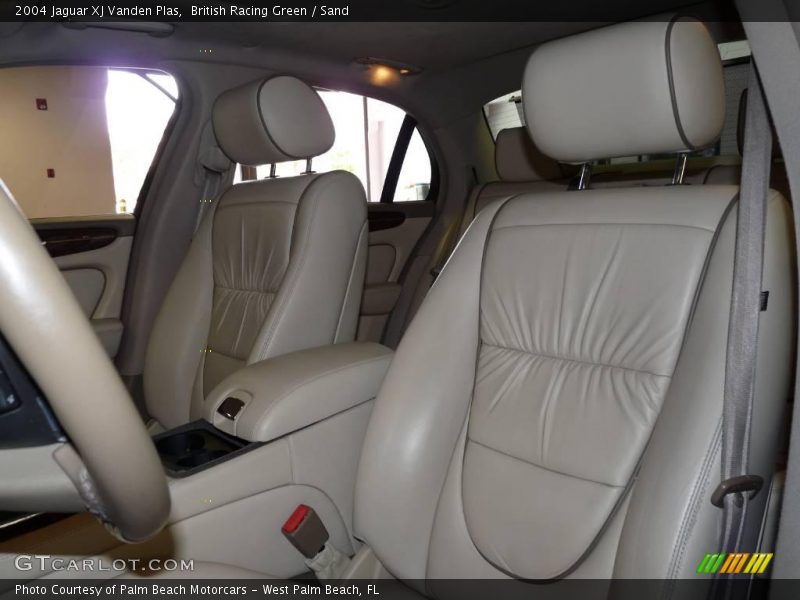 British Racing Green / Sand 2004 Jaguar XJ Vanden Plas