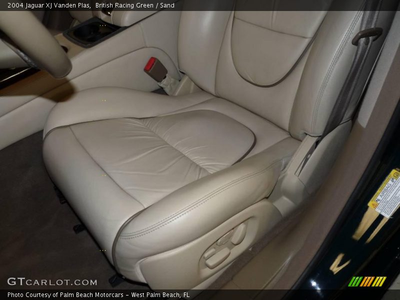 British Racing Green / Sand 2004 Jaguar XJ Vanden Plas