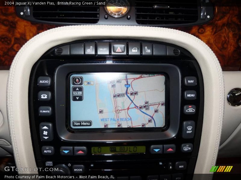 British Racing Green / Sand 2004 Jaguar XJ Vanden Plas