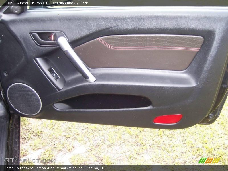 Obsidian Black / Black 2005 Hyundai Tiburon GT