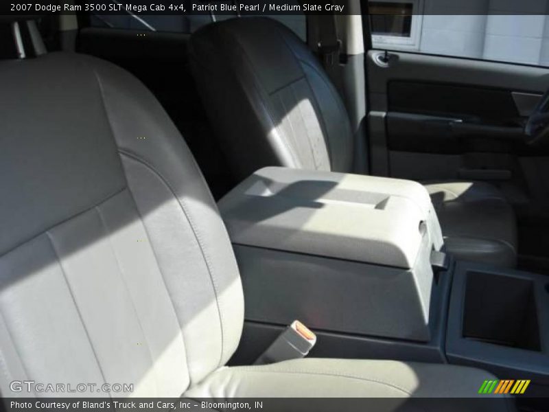 Patriot Blue Pearl / Medium Slate Gray 2007 Dodge Ram 3500 SLT Mega Cab 4x4