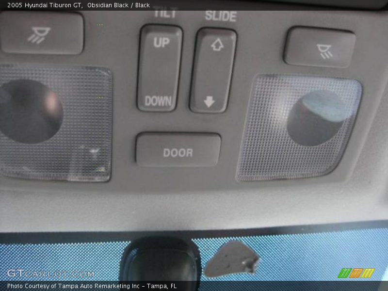 Obsidian Black / Black 2005 Hyundai Tiburon GT
