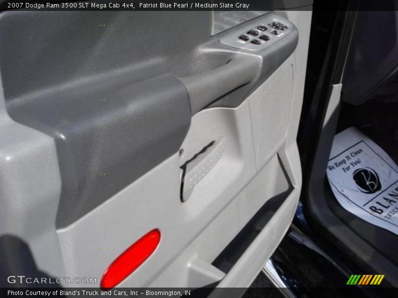 Patriot Blue Pearl / Medium Slate Gray 2007 Dodge Ram 3500 SLT Mega Cab 4x4