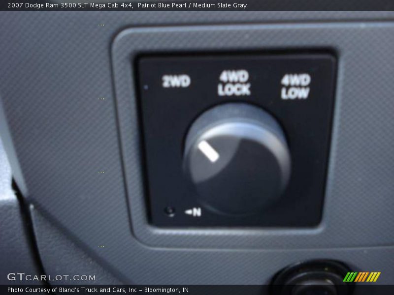 Patriot Blue Pearl / Medium Slate Gray 2007 Dodge Ram 3500 SLT Mega Cab 4x4