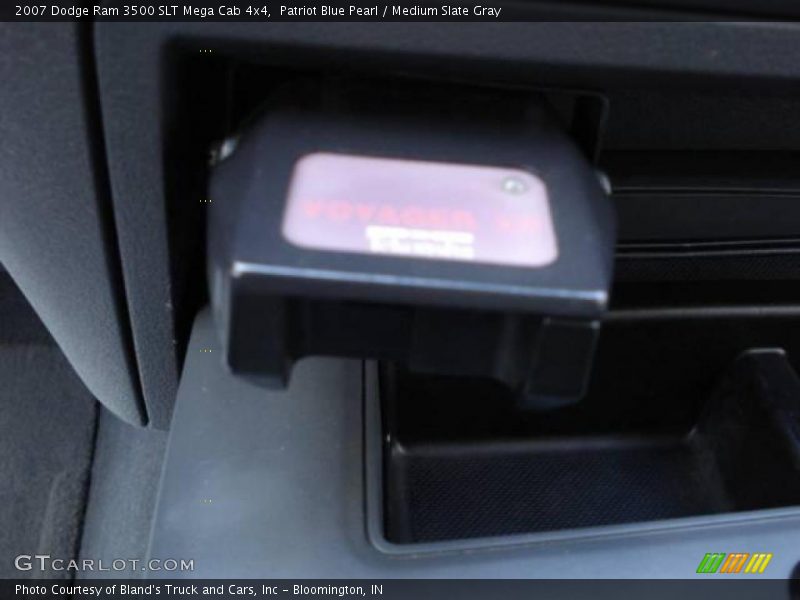 Patriot Blue Pearl / Medium Slate Gray 2007 Dodge Ram 3500 SLT Mega Cab 4x4